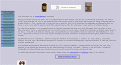 Desktop Screenshot of pacificantiqueclocks.com